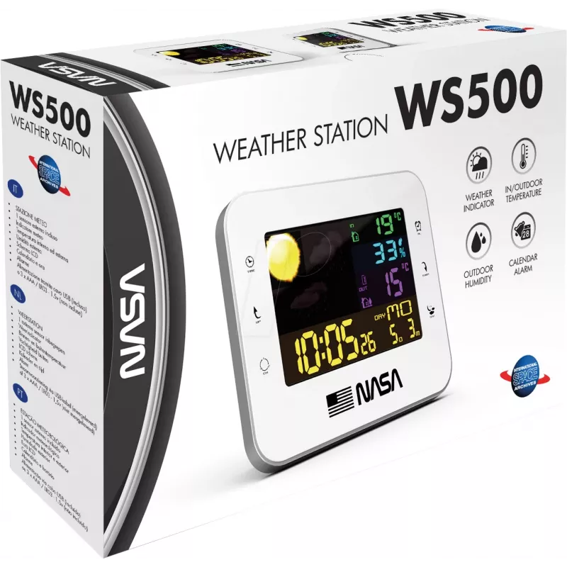 Nasa WS500 estación meteorológica Rocket