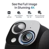 Safemo ST1 SolarCam vídeo 4K UHD, zoom 8x, visión 132°, visión nocturna, Wi-Fi 2,4 GHz, 3W solar, blanco