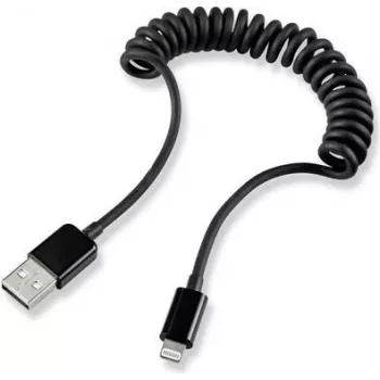 Cable USB 2.0 a Apple Lightning Renkforce RF4087422, 1x USB-A a 1x Lightning, 0,95 m, negro