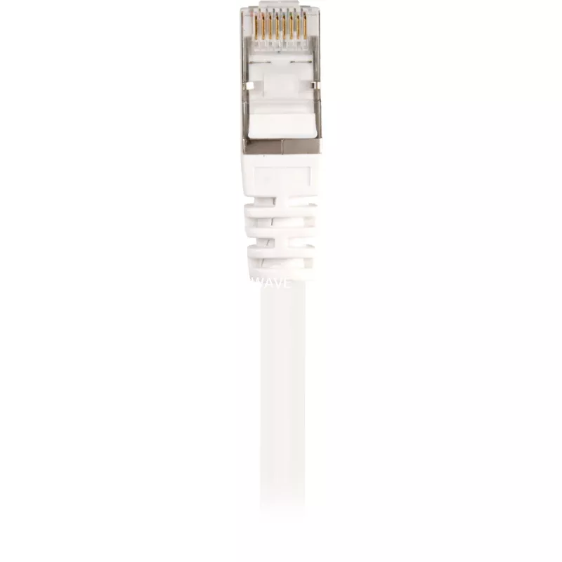 Cable de parcheo conector RJ45 > conector RJ45 CAT.6 S/FTP (blanco, 1,5 metros)