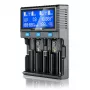 Cargador universal everActive UC-4200 AC 12V 3A, compatible con AA/AAA/C/9V, 4 celdas, negro, indicador integrado