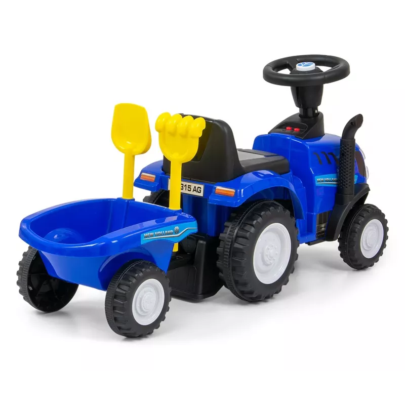 Correpasillos milly mally New Holland T7 tractor, modelo 27652, azul