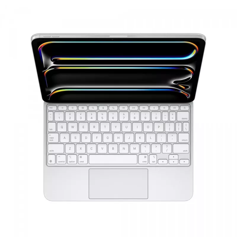 Teclado Apple Magic QWERTZ inglés de EE. UU. blanco