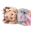 Muñeca Natalia que habla polaco con trenzas 39cm Artyk