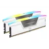 Corsair VENGEANCE RGB DDR5 5600MT/s 64GB (2x32GB) blanco - 64 GB - DIMM