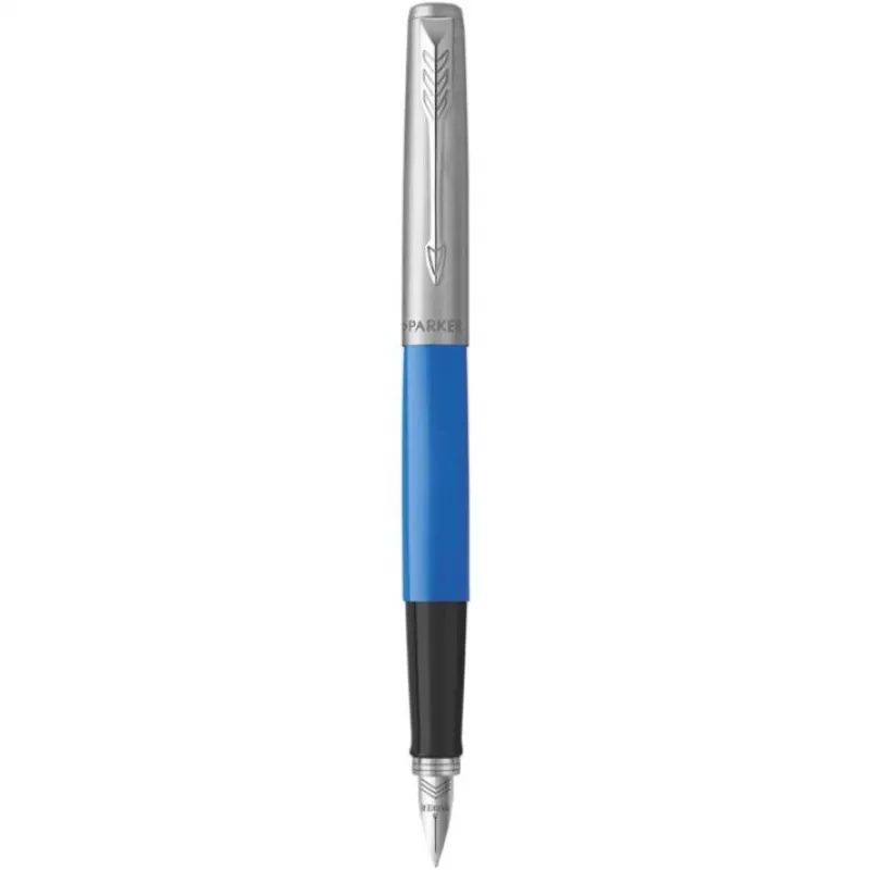 Pluma estilográfica Parker 2096858 azul acero inoxidable