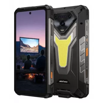 Smartphone UleFone Armor 34 Pro 5G Plus — 6,95 pulgadas 1080x2460, MediaTek Dimensity 7300, 16 GB RAM, 512 GB, cámara triple de 50 MP, 25500 mAh, Dual-SIM, Android 15, IP68/69K