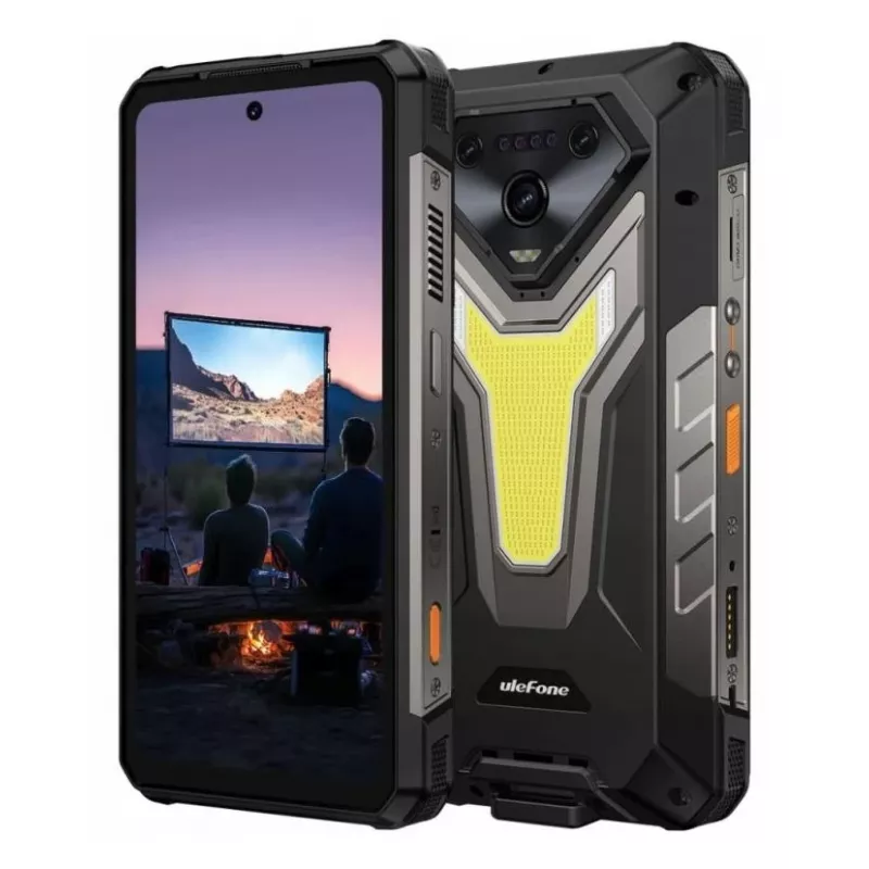 Smartphone UleFone Armor 34 Pro 5G Plus — 6,95 pulgadas 1080x2460, MediaTek Dimensity 7300, 16 GB RAM, 512 GB, cámara triple de 50 MP, 25500 mAh, Dual-SIM, Android 15, IP68/69K