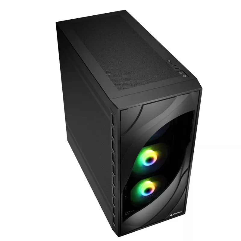 Sharkoon REBEL C80M RGB Midi-Tower Negra