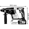 BOSCH. Martillo SDS+ GBH 18V-26 Solo 2,6J