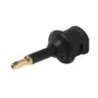 Adaptador de fibra óptica Toslink/3.5mm ShiverPeaks BS69050 Negro