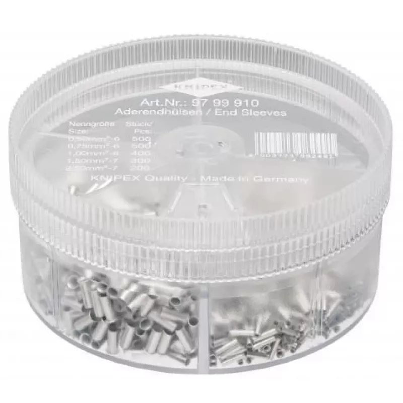 Terminal de cable Knipex 97 99 910 plata 9 cm