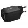 Cargador dual USB-C Belkin ENA007KQBK 65W – función de carga dual USB-C PD para portátiles y dispositivos móviles