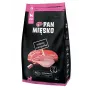 PAN MIĘSKO ternera con codorniz (cachorro) crujiente L - pienso seco para perros - 20 kg