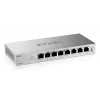 Zyxel GS1200-8HPV3 gestionado L2 Gigabit Ethernet (10/100/1000) Power over Ethernet (PoE) de sobremesa, gris