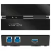 Conmutador de datos para ordenador DeLOCK 11495 5 Gbit/s negro plástico