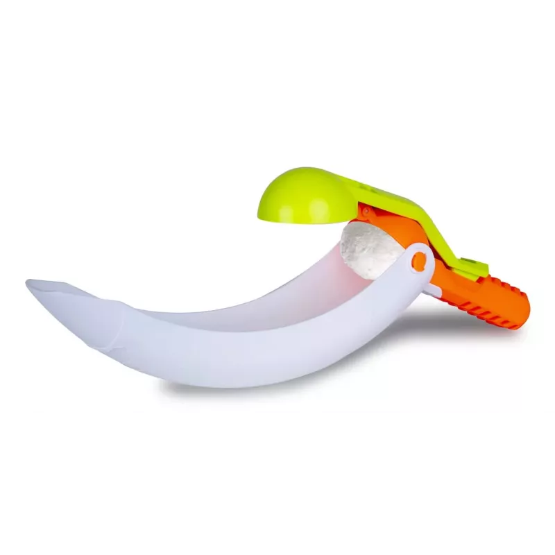 Molde de bolas de nieve Jamara Snow Play lanzabolas 2en1, multicolor, 0,21 kg