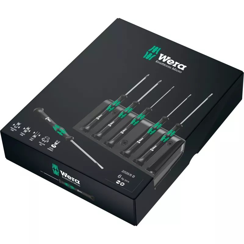 Set de destornilladores Wera 2035/6 B