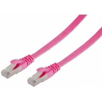 Cable de red ShiverPeaks BS75511-SL0.5M magenta 0,5 m Cat7 U/FTP STP
