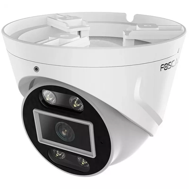 Foscam FNA108E-T4-2T FNA108E-T4-2T Kit de cámara IP de vigilancia LAN 8 canales con 4 cámaras 3840 x 2160 píxeles (FNA108E-T4-2T)