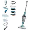 Black & Decker BHSM1610DSM limpiador a vapor portátil 0,5 l 1600 W aqua, blanco