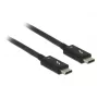 Cable USB DeLOCK 84847 USB 3.2 Gen 2 2 m USB-C negro