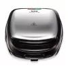 Sandwichera Tefal SW341D12 700 W negra, acero inoxidable