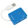 LogiLink hub USB 2.0 de 4 puertos - azul - Windows 98SE/ME/200/XP/Vista/2003/7 (UA0136)