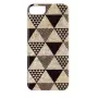 Funda protectora iKins para Apple iPhone 8/7 — diseño piramidal blanco