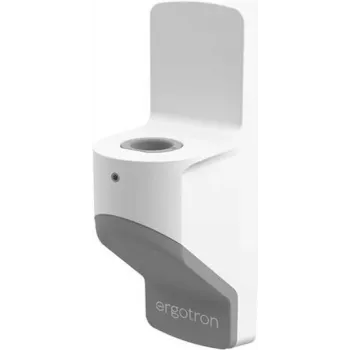 Ergotron HX - Componente de montaje (montaje en pared) - para monitor - blanco - para P/N: 45-693-216 (98-631-216)