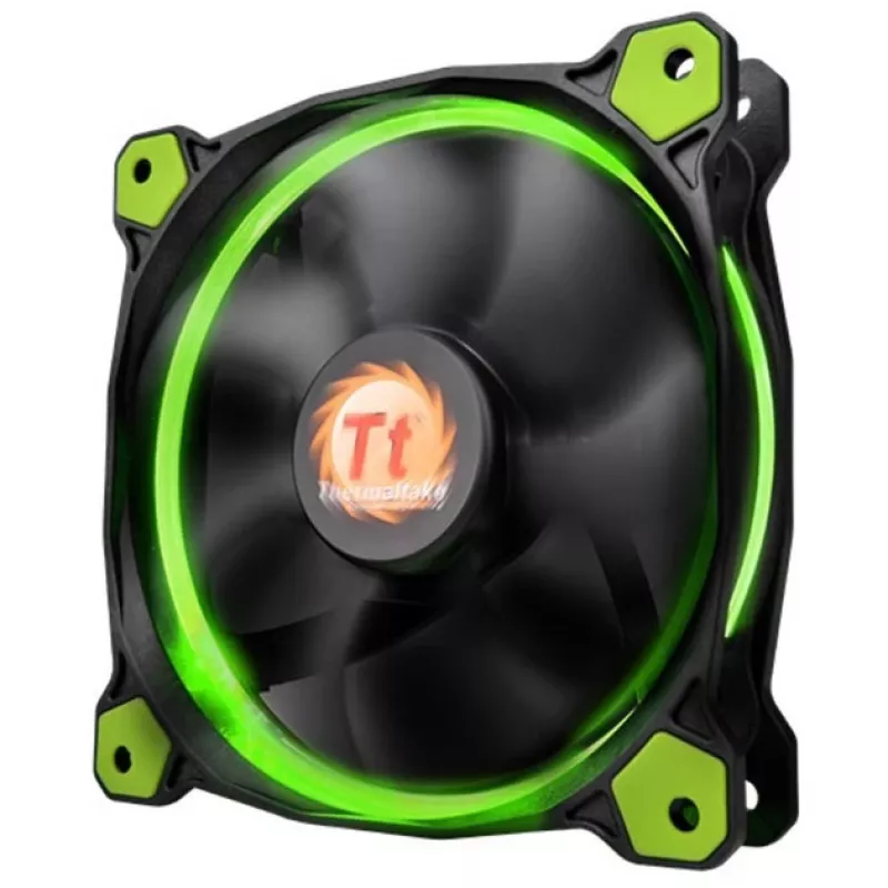 Ventilador Thermaltake Riing 14 CL-F039-PL14GR-A 14 cm Negro Verde