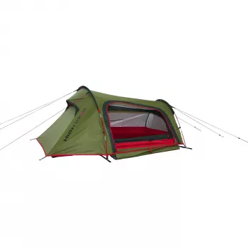 High Peak Sparrow LW tienda de campaña tipo cúpula 2 personas verde, rojo