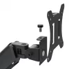 Soporte para 2 monitores Maclean, brazo de gas, 17-32 pulgadas, 2-10 kg, negro, MC-136