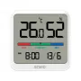 Sensor de temperatura y humedad interior SAVIO CT-01/W, pantalla LCD, -10–55 °C, 10–99 % HR, pila CR2032