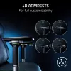 Silla gaming Razer Iskur V2 asiento acolchado negro