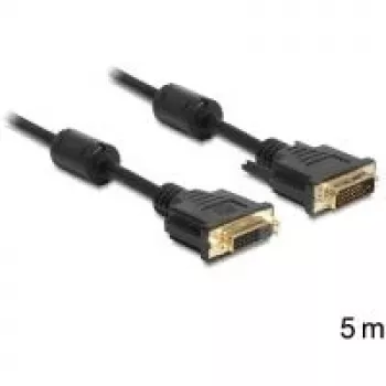 Cable DVI DeLOCK DVI-D/DVI-D 5m