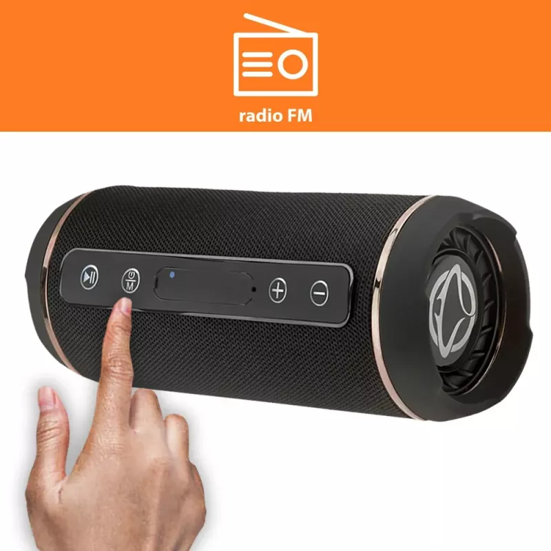 Altavoz portátil Manta SPK12GO BT, negro
