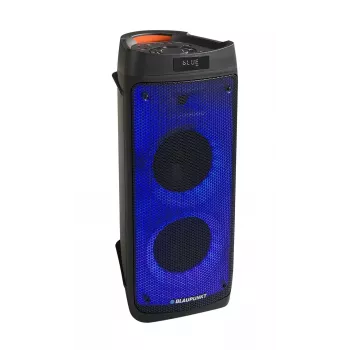 Sistema de audio PLL FM USB/SD/BT 2x karaoke FULL LED PartyBox