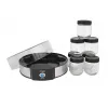 Yogurtera Adler AD 4476 — 7 vasos, 42 °C, 20 W, gris/negro/transparente
