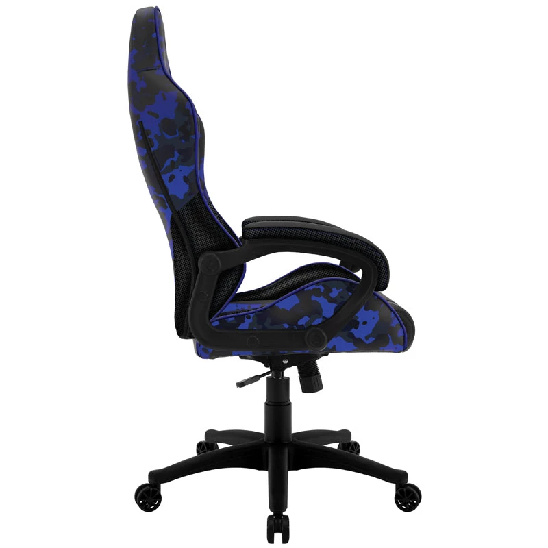 Silla gaming thunder x3 BC1 Camo Blue con asiento ajustable en altura y reclinable