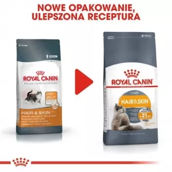 Pienso para gatos Royal Canin Hair & Skin Care 2 kg — Pollo, gatos adultos, 33 % proteínas, 22 % grasas