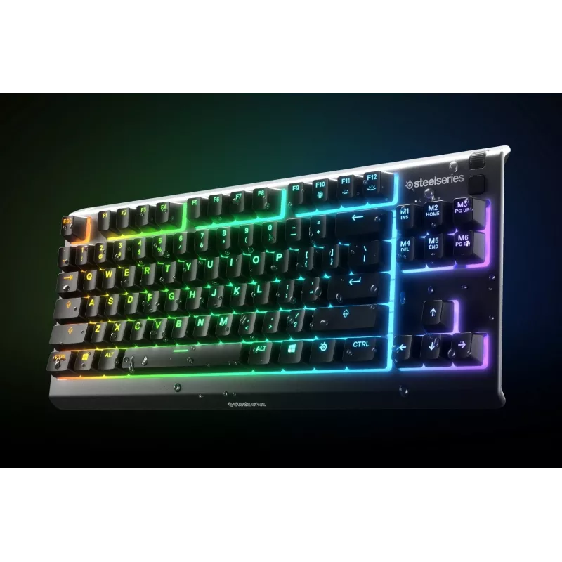 Teclado Steelseries APEX 3 TKL USB QWERTY US English negro