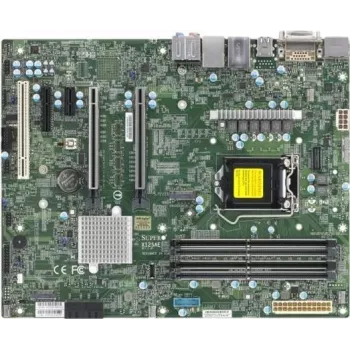SUPERMICRO X12SAE - Placa base - ATX - Zócalo LGA1200 - W480 - USB-C Gen2, USB 3.2 Gen 1, USB 3.2 Gen 2 - Gigabit-LAN, 2,5-Gigabit-LAN - Gráficos integrados - HD-Audio
