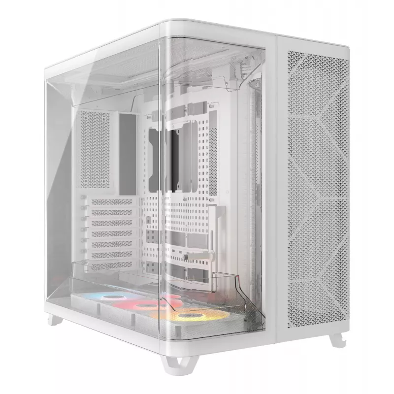 Caja de PC Corsair AIR 5400 RS-R ARGB Midi Tower blanca