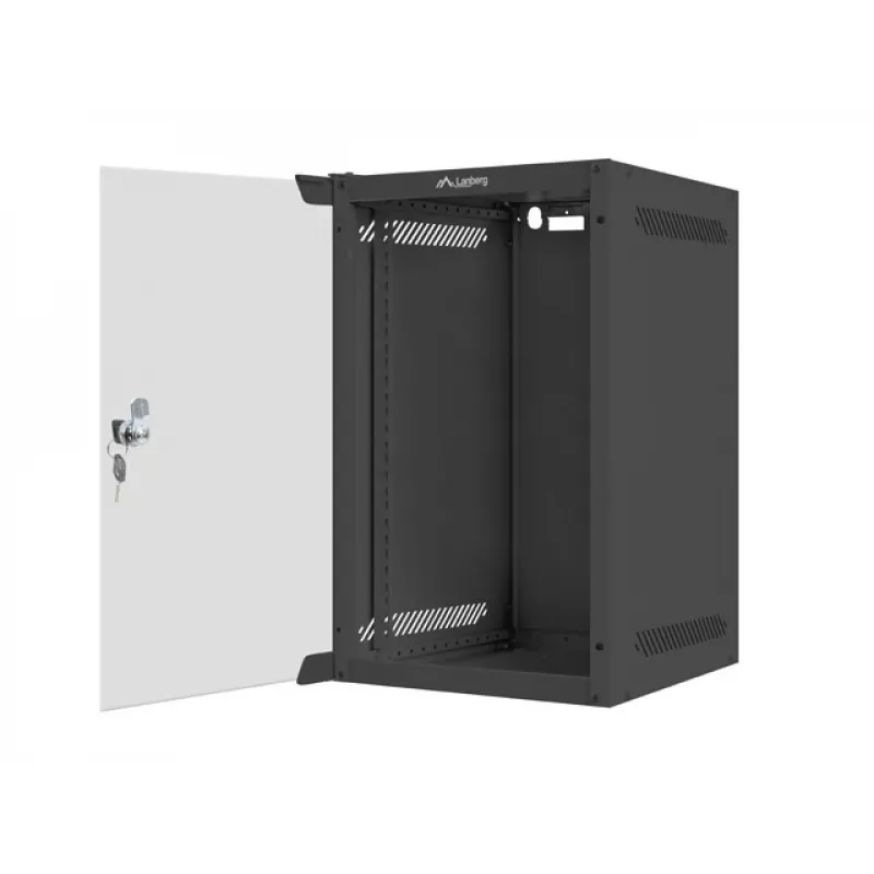 Rack de pared LANBERG WF10-2309-10B 9U, 469×280×310 mm, profundidad 10