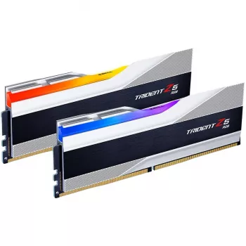 DIMM 64 GB DDR5-6000 (2x 32 GB) Dual-Kit, memoria plateada, F5-6000J3040G32GX2-TZ5RS, Trident Z5 RGB, INTEL XMP