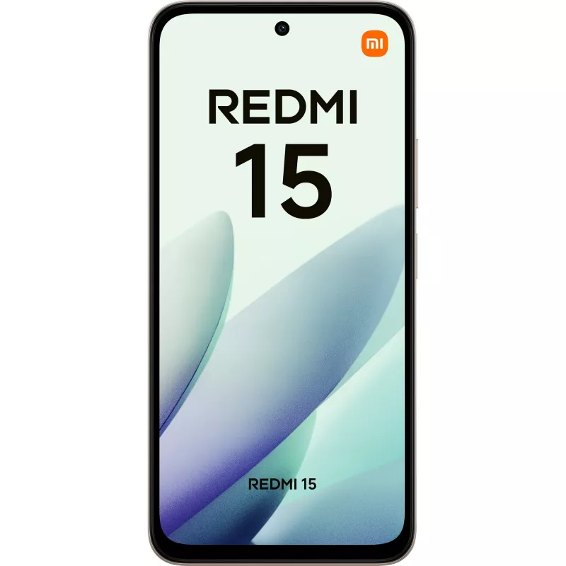 Xiaomi Redmi 15 4G smartphone, 6 GB/128 GB, 6,9 pulgadas, Titan Grey