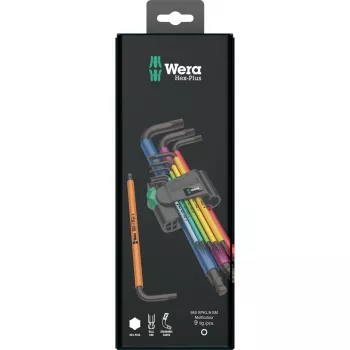 Juego de llaves Allen en L Wera 950 Spkl9