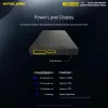 Batería externa portátil Nitecore NB10000 — 10000 mAh, USB‑A + USB‑C, 38 W de salida total, gris