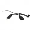 Ventilador de carcasa INTER-TECH RS-071 120mm ARGB - Negro